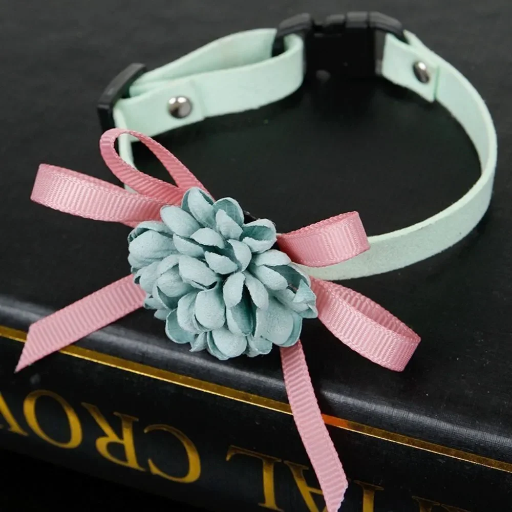 ⛔️ CLEARANCE ⛔️ Blue Tosca Flower Pet Collar